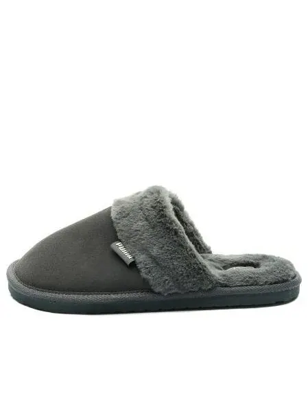 Сандалии fluff mule bx fur 'grey' Puma — изображение 1 из 4, серый