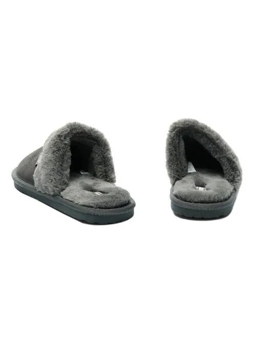 Сандалии fluff mule bx fur 'grey' Puma — изображение 3 из 4, серый