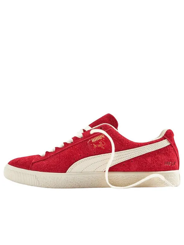 Кроссовки end. x clyde og '50th anniversary - red' Puma — изображение 1 из 1, красный/слоновая кость