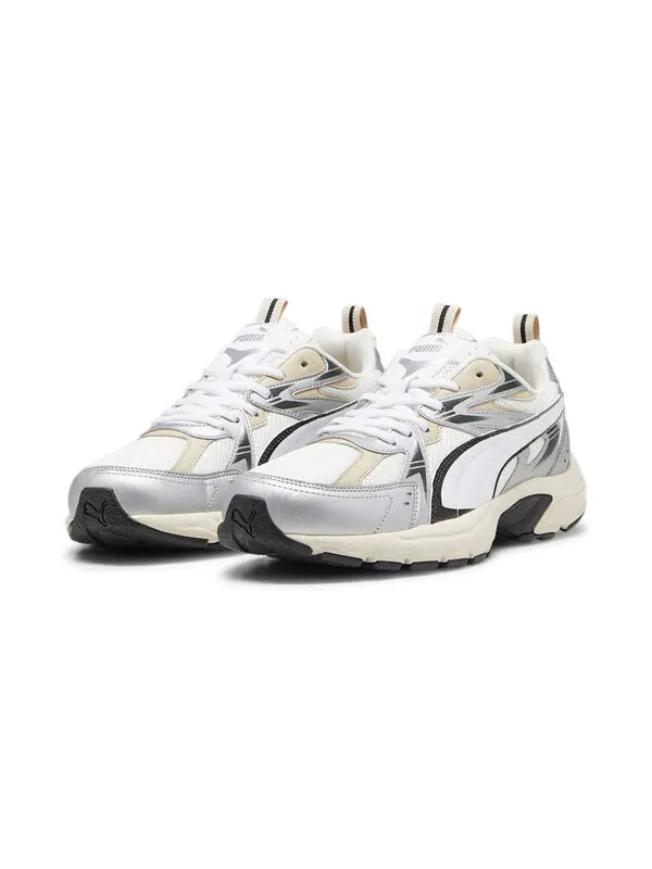 Кроссовки milenio tech 'warm white silver' Puma — изображение 3 из 4, белый/белый/серебристый