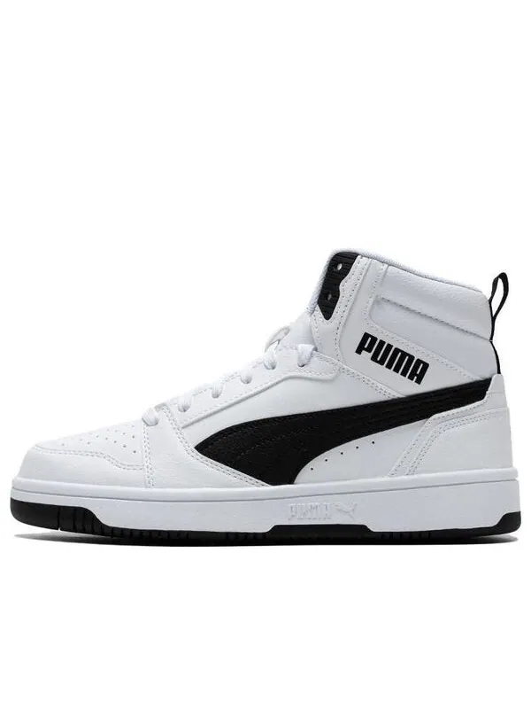 Кроссовки rebound v6 'white black' Puma — изображение 1 из 4, белый-черный-серый-белый