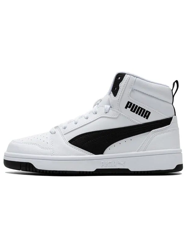 Кроссовки rebound v6 'white black' Puma — изображение 2 из 4, белый-черный-серый-белый