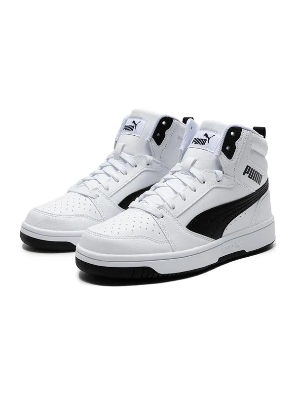 Кроссовки rebound v6 'white black' Puma — изображение 4 из 4, белый-черный-серый-белый