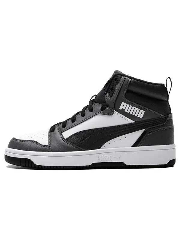 Кроссовки rebound v6 'white shadow grey' Puma — изображение 2 из 4, белый-черный-серый