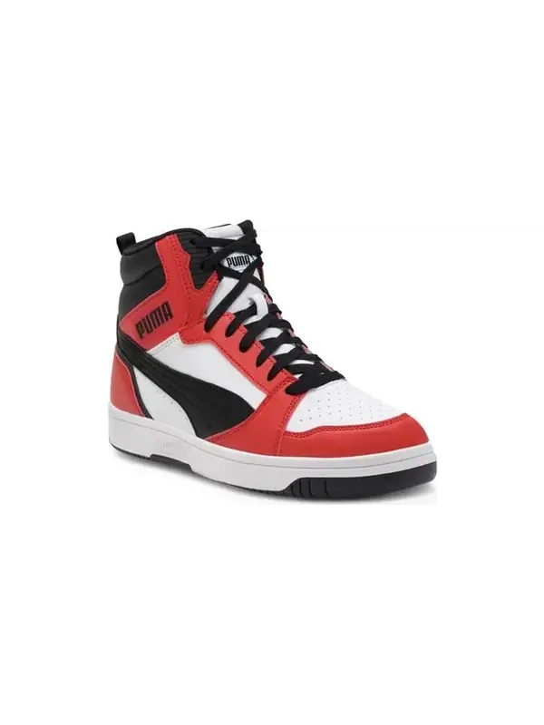 Кроссовки rebound sneakers 'red white black' Puma — изображение 3 из 4, красный/белый/черный