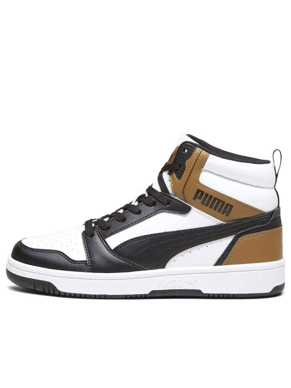 Кроссовки rebound v6 'white black chocolate' Puma — изображение 1 из 4, белый-черный