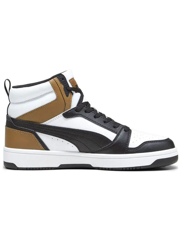 Кроссовки rebound v6 'white black chocolate' Puma — изображение 3 из 4, белый-черный