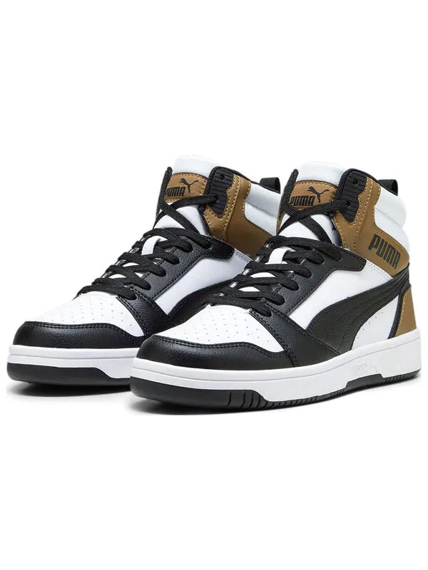 Кроссовки rebound v6 'white black chocolate' Puma — изображение 4 из 4, белый-черный