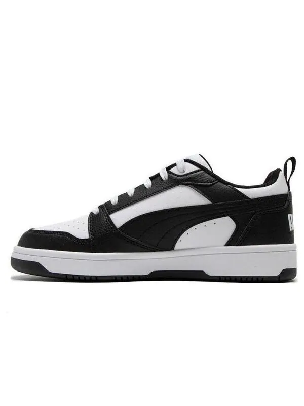 Кроссовки rebound v6 low 'black white' Puma — изображение 1 из 4, белый/черный/белый