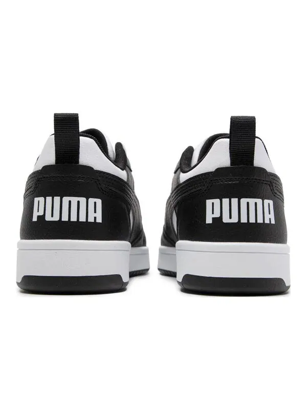Кроссовки rebound v6 low 'black white' Puma — изображение 4 из 4, белый/черный/белый