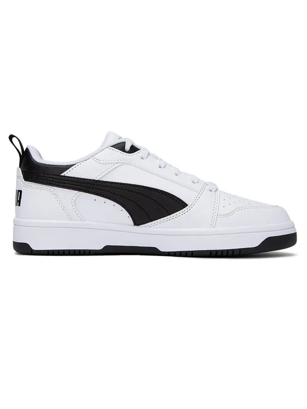 Кроссовки rebound v6 low 'white black' Puma — изображение 2 из 4, белый/черный