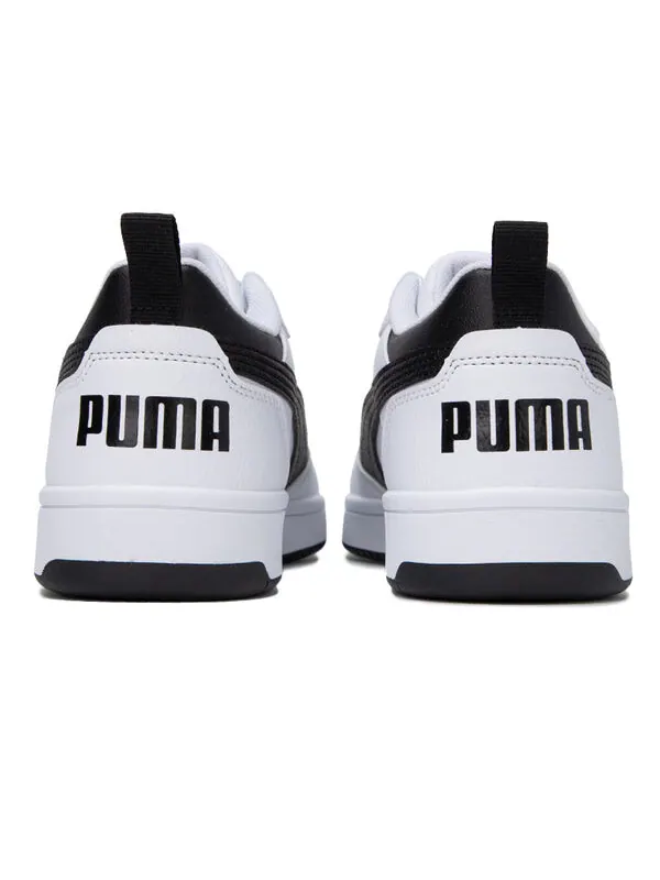 Кроссовки rebound v6 low 'white black' Puma — изображение 4 из 4, белый/черный