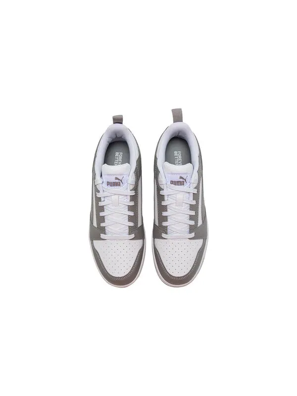 Кроссовки rebound v6 low 'gray' Puma — изображение 3 из 4, серый/белый