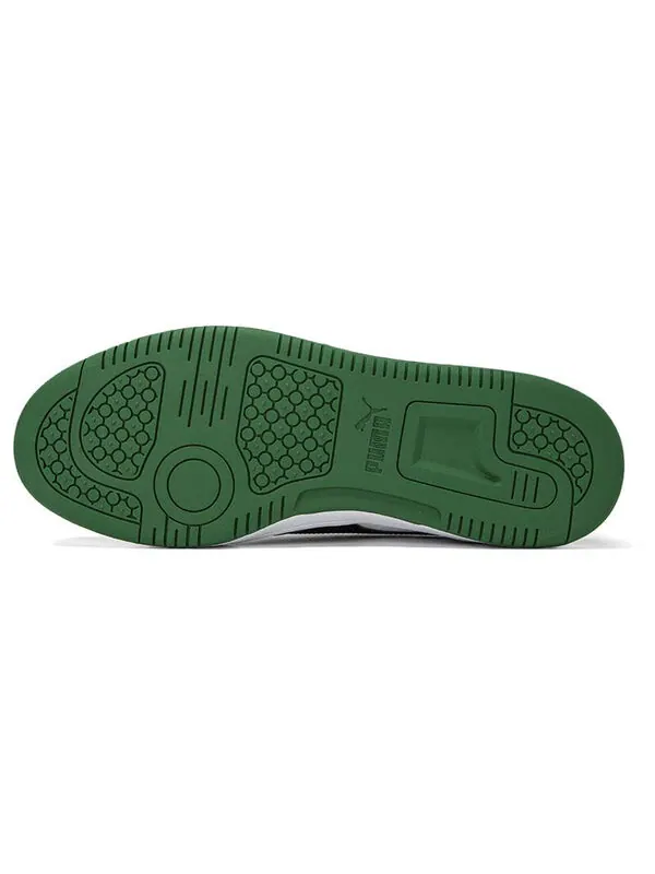 Кроссовки rebound v6 low 'archive green black' Puma — изображение 4 из 4, белый/черный/зеленый