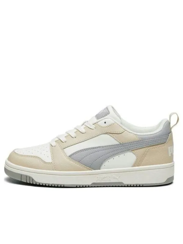 Кроссовки rebound v6 low 'oatmeal grey' Puma — изображение 1 из 4, белый//серый