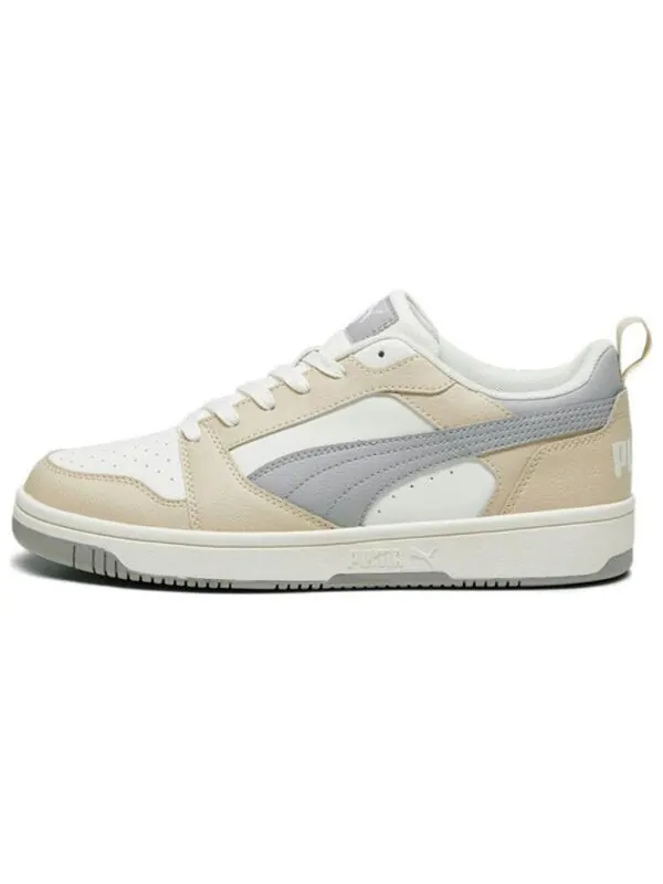 Кроссовки rebound v6 low 'oatmeal grey' Puma — изображение 2 из 4, белый//серый