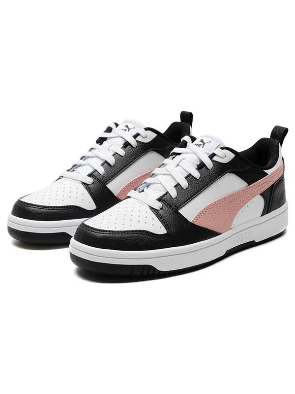 Кроссовки rebound v6 low 'white future pink black' Puma — изображение 3 из 4, белый-розовый-черный