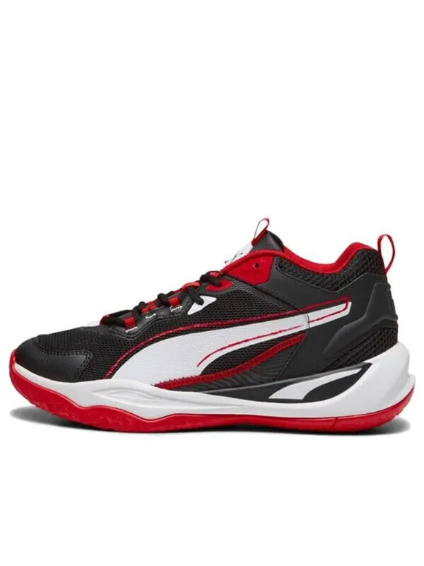 Кроссовки playmaker 'black white red' Puma — изображение 1 из 4, черный/белый/красный