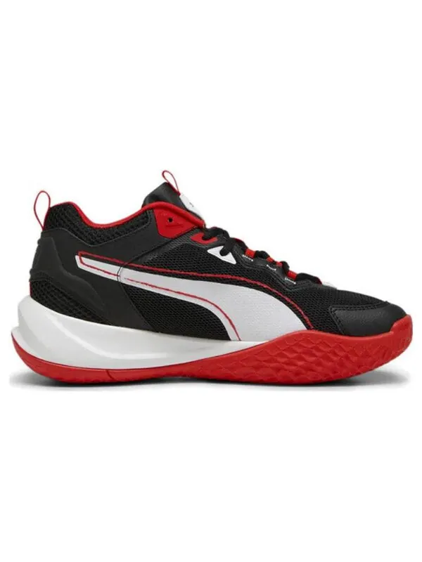Кроссовки playmaker 'black white red' Puma — изображение 2 из 4, черный/белый/красный