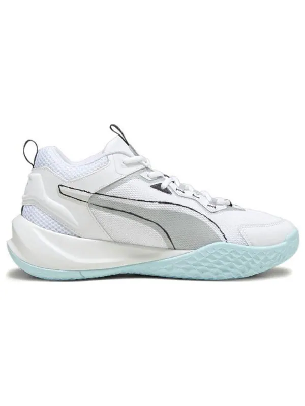 Кроссовки playmaker 'white grey mint' Puma — изображение 3 из 4, белый/серый