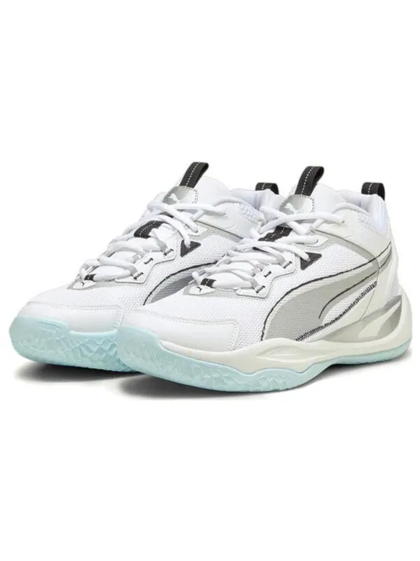 Кроссовки playmaker 'white grey mint' Puma — изображение 4 из 4, белый/серый