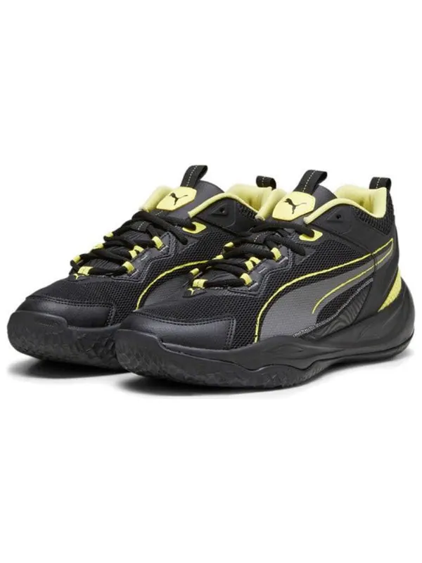 Кроссовки playmaker 'black yellow' Puma — изображение 3 из 4, черный/желтый