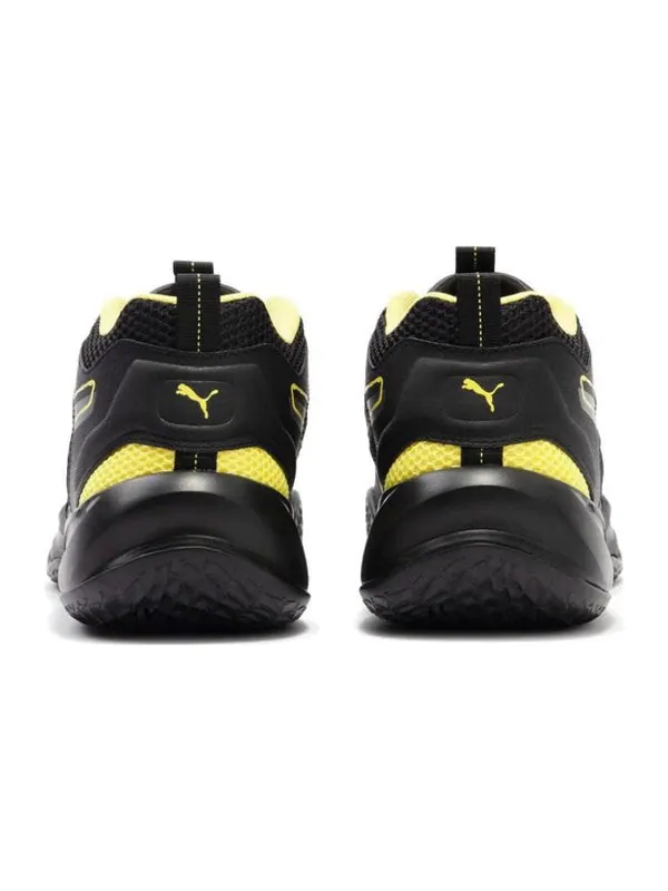 Кроссовки playmaker 'black yellow' Puma — изображение 4 из 4, черный/желтый