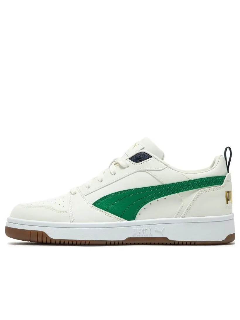 Кроссовки PUMA Rebound V6 Low 75 Years 'White Green' — изображение 1 из 5, белый