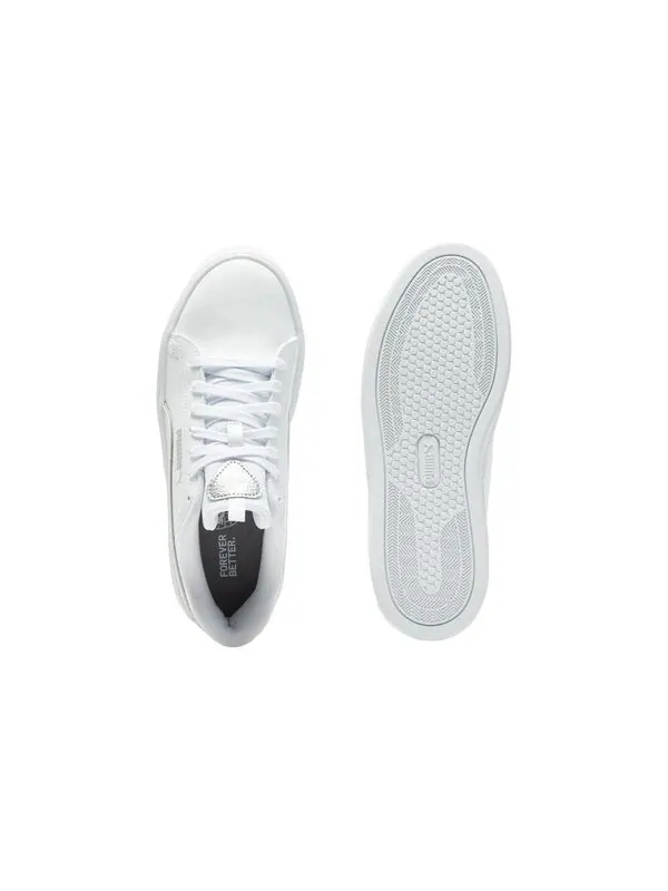Кроссовки smashplatform v3 pop up metallics 'white' Puma — изображение 4 из 4, белый