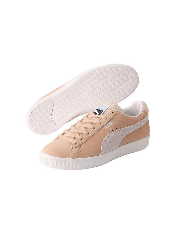 Кроссовки suede lite boa 'sand' Puma — изображение 3 из 4, бежевый