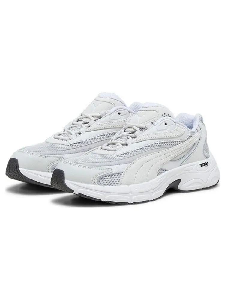 Кроссовки PUMA Teveris Nitro Vortex 'Glacial Cool Light Gray' — изображение 3 из 5, серый