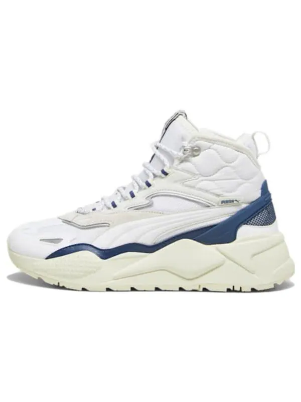 Кроссовки rs-x high 'white alpine snow' Puma — изображение 2 из 4, белый