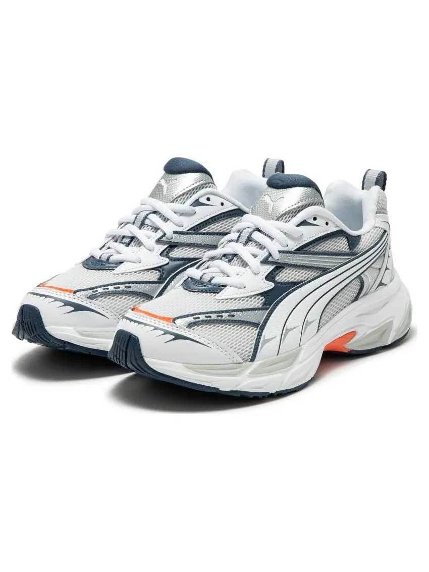 Кроссовки PUMA Morphic 'Feather Grey Inky Blue' — изображение 3 из 6, серый