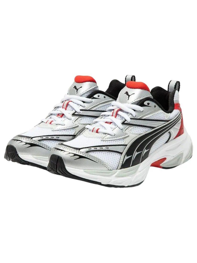 Кроссовки PUMA Morphic 'White For All Time Red' — изображение 3 из 6, белый