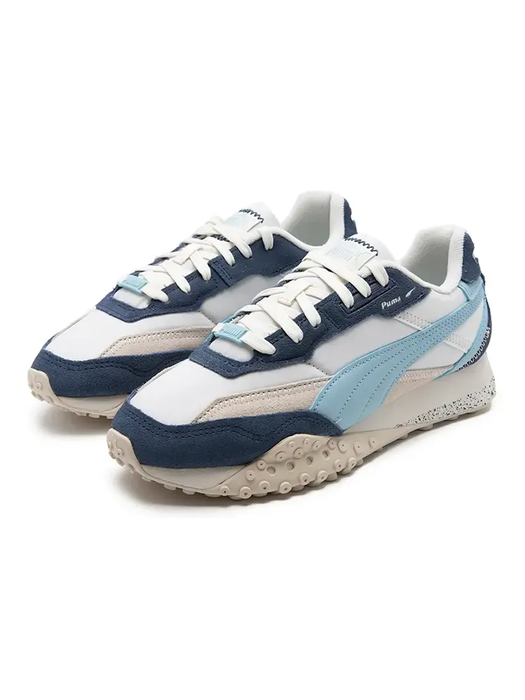 Кроссовки PUMA Blktop Rider 'Warm White Inky Blue' — изображение 3 из 5, белый