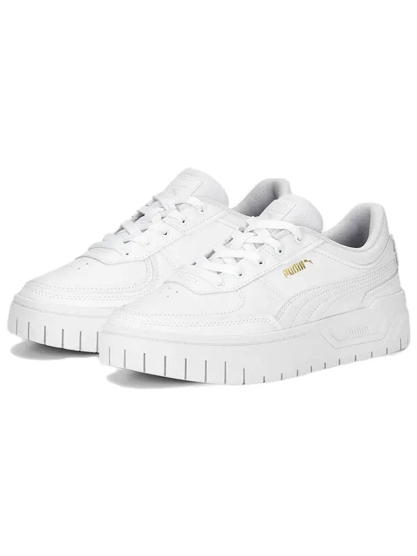 Кроссовки cali dream leather 'triple white' Puma — изображение 3 из 4, белый
