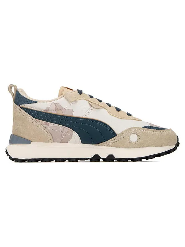 Кроссовки rider fv 'cny papermaking' Puma — изображение 2 из 4, хаки/зеленый/бежевый