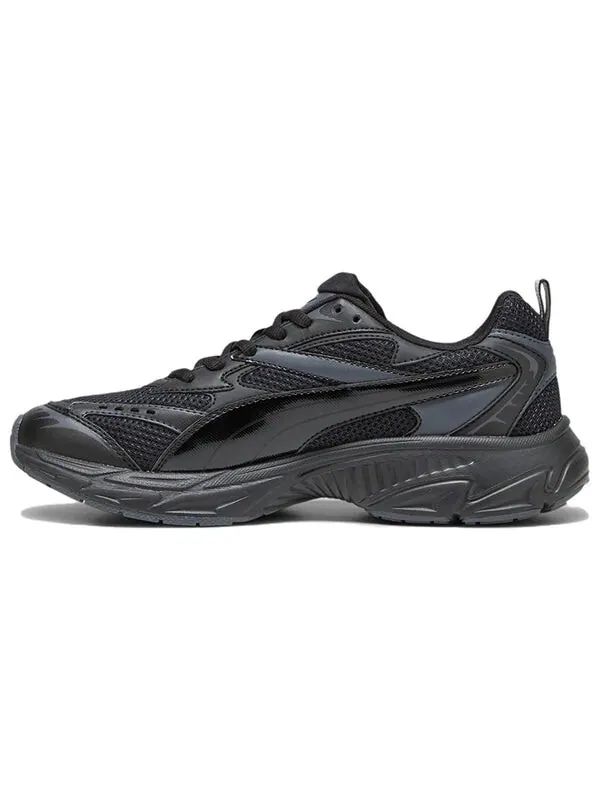 Кроссовки morphic base 'black strong grey' Puma — изображение 2 из 4, черный/серый