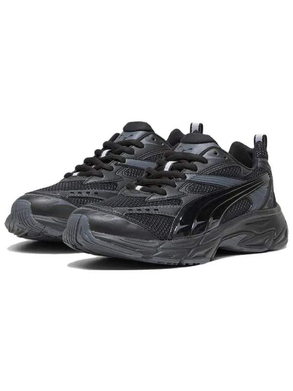 Кроссовки morphic base 'black strong grey' Puma — изображение 4 из 4, черный/серый