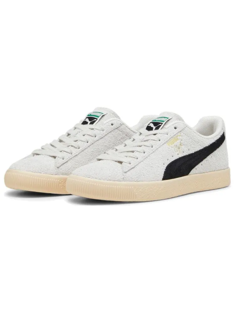 Кроссовки PUMA Clyde 'Hairy Suede - Sedate Grey' — изображение 4 из 5, серый
