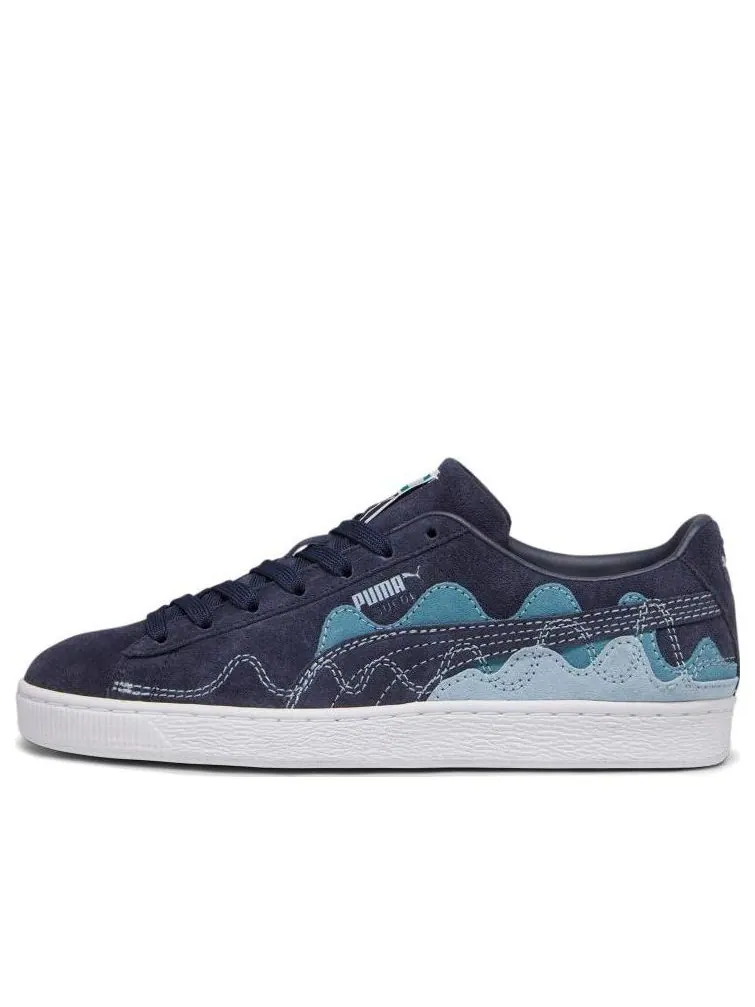 Кроссовки PUMA Suede Soundwave 'Blue' — изображение 1 из 4, синий