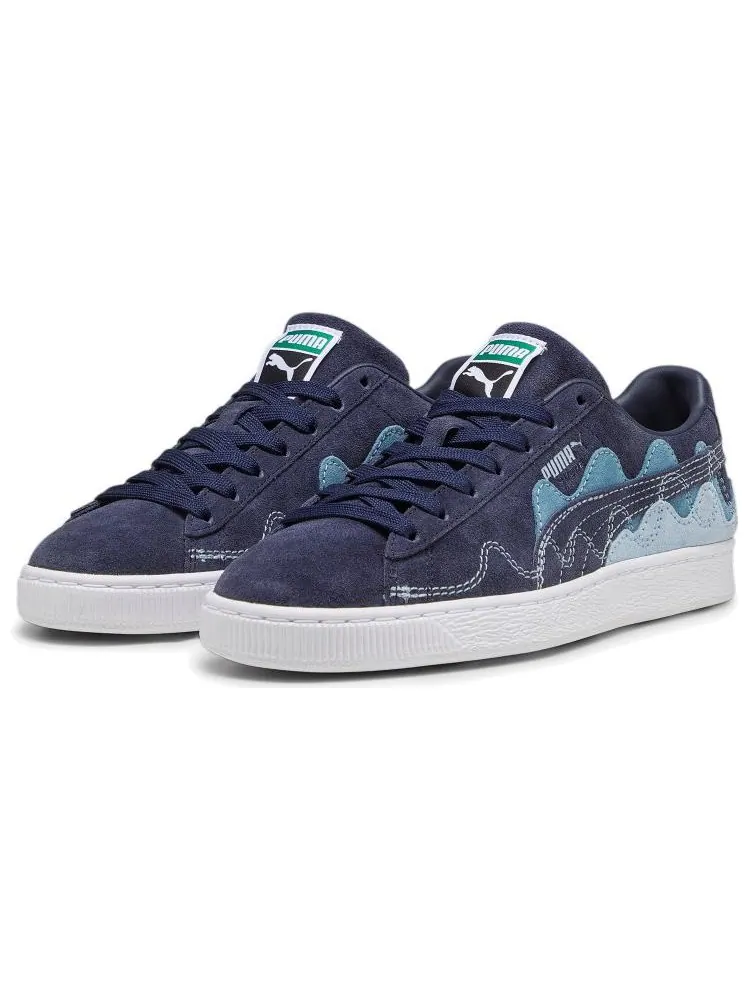 Кроссовки PUMA Suede Soundwave 'Blue' — изображение 3 из 4, синий