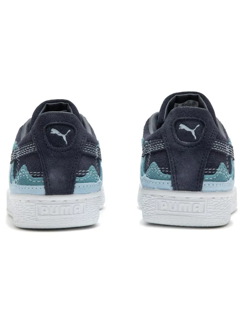 Кроссовки PUMA Suede Soundwave 'Blue' — изображение 4 из 4, синий