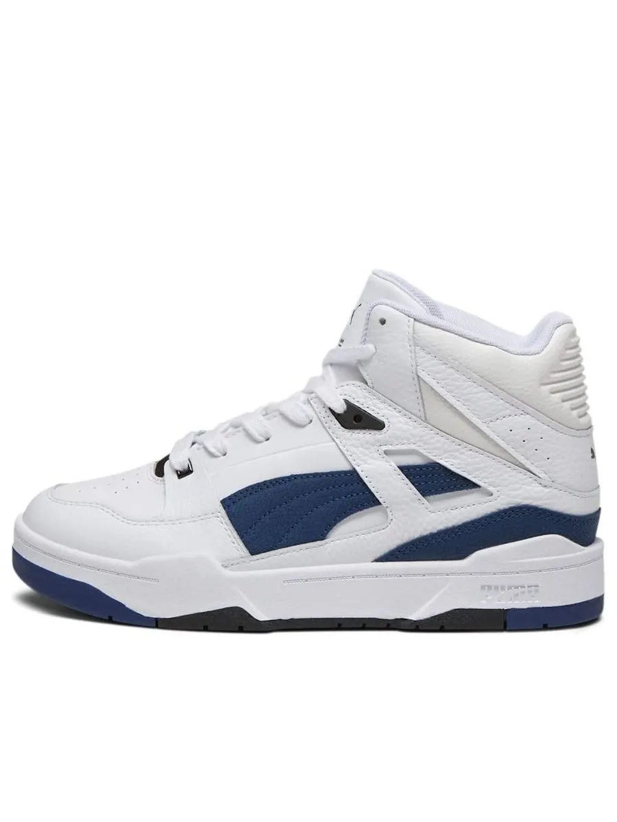 Кроссовки PUMA Slipstream High Cracked Leather 'White Navy' — изображение 1 из 5, белый