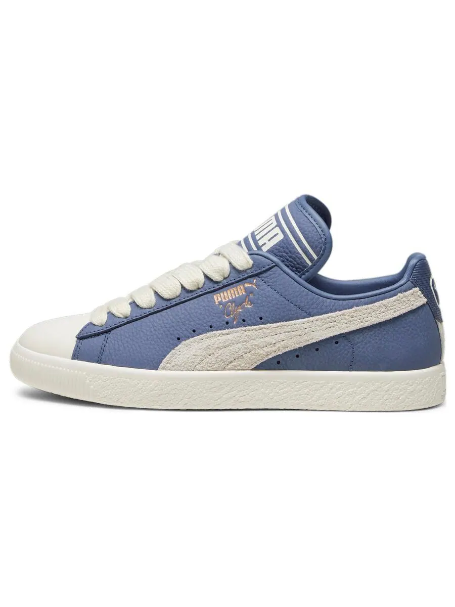 Кроссовки PUMA Clyde x Rhuigi 'Inky Blue' — изображение 2 из 5, синий