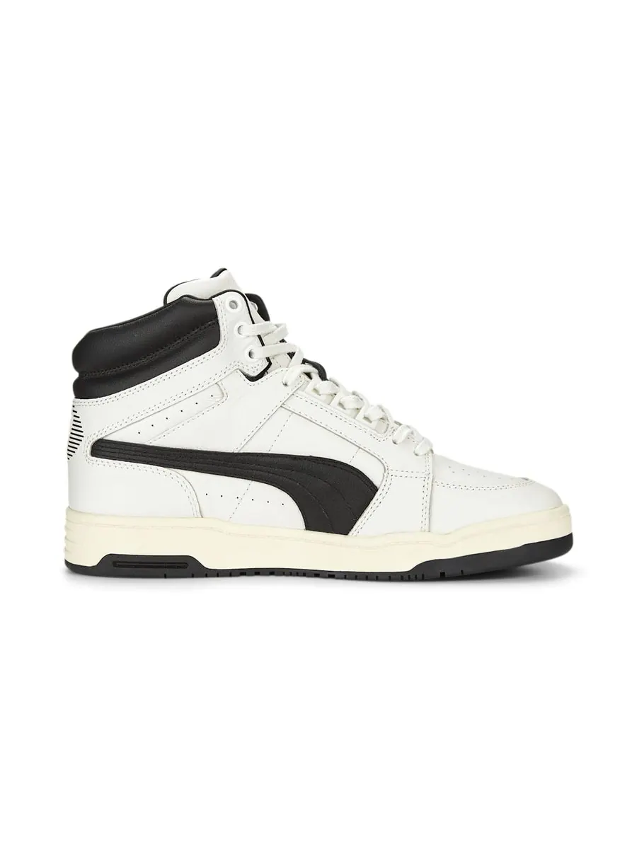 Кроссовки PUMA Slipstream Mid 75-Year Edition PRM Sneakers 'White Black' — изображение 2 из 6, белый