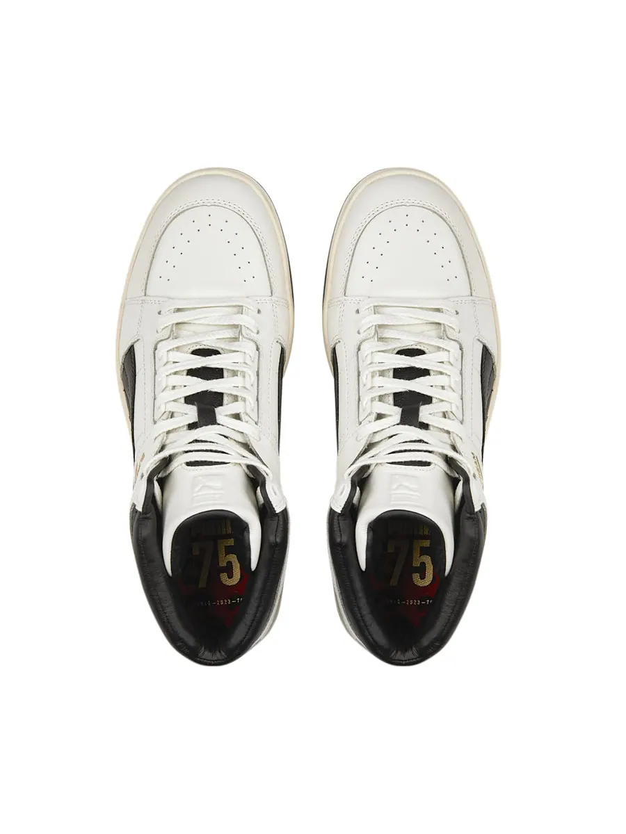 Кроссовки PUMA Slipstream Mid 75-Year Edition PRM Sneakers 'White Black' — изображение 4 из 6, белый