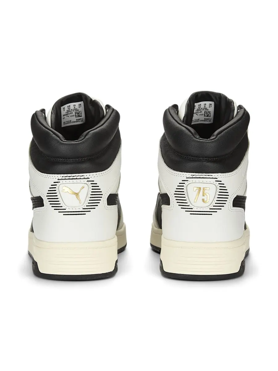 Кроссовки PUMA Slipstream Mid 75-Year Edition PRM Sneakers 'White Black' — изображение 5 из 6, белый