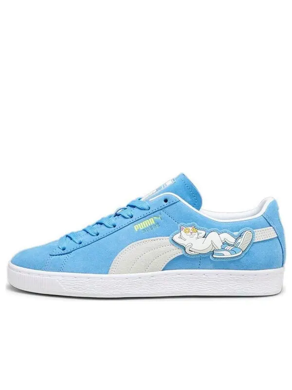 Кроссовки suede x ripndip 'lord nermal - regal blue' Puma — изображение 1 из 4, синий/белый