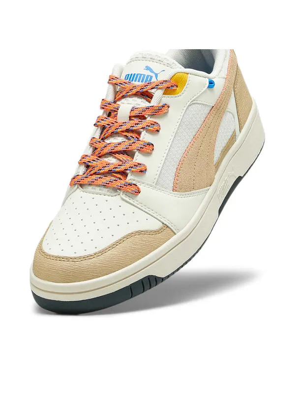 Кроссовки rebound v6 low 'white khaki' Puma — изображение 4 из 4, белый/хаки